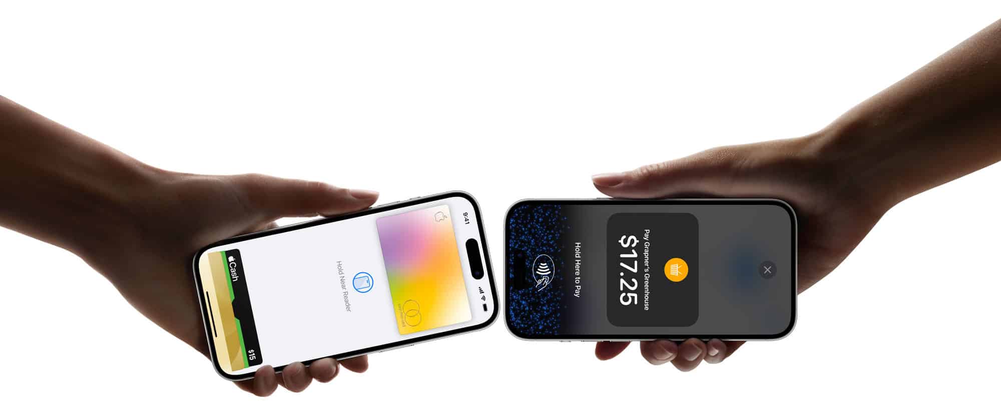Iphone Tap To Pay On Iphone Hands Horizontal Iphone Tap To Pay